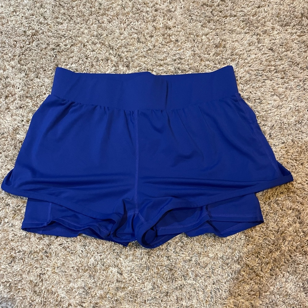 Fabletics medium shorts blue